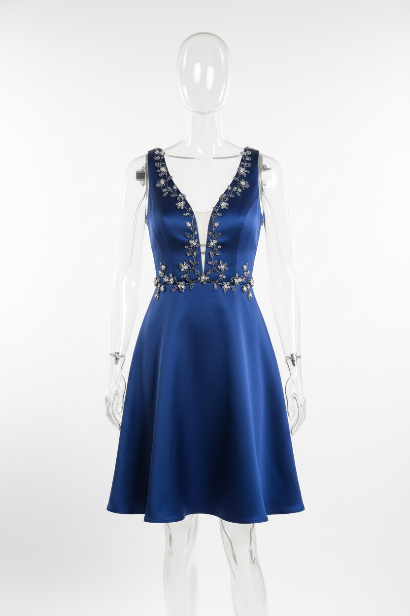 Ladies Elegant Party Dress - Cocktail Evening Gown