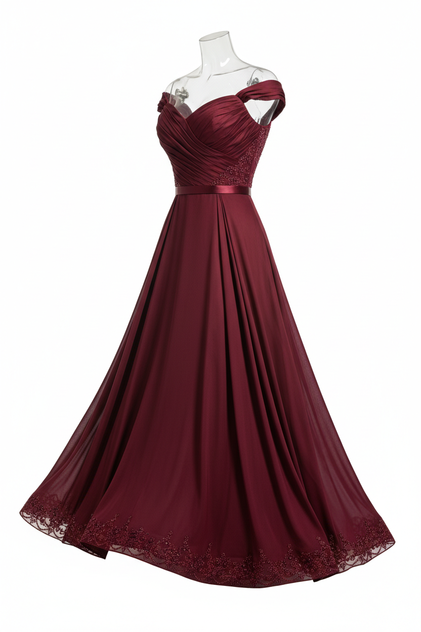 Ladies Elegant Party Dress - Cocktail Evening Gown