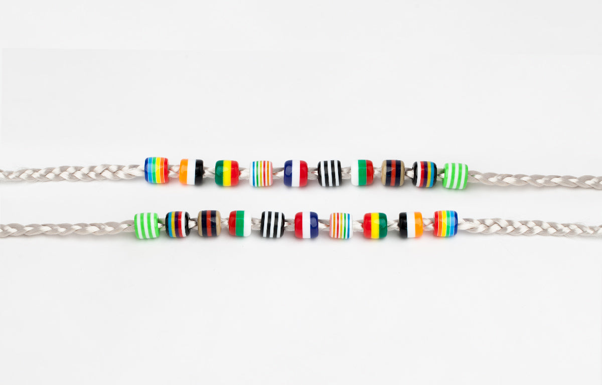 Hajgyöngy műanyag kicsi színes AFROline