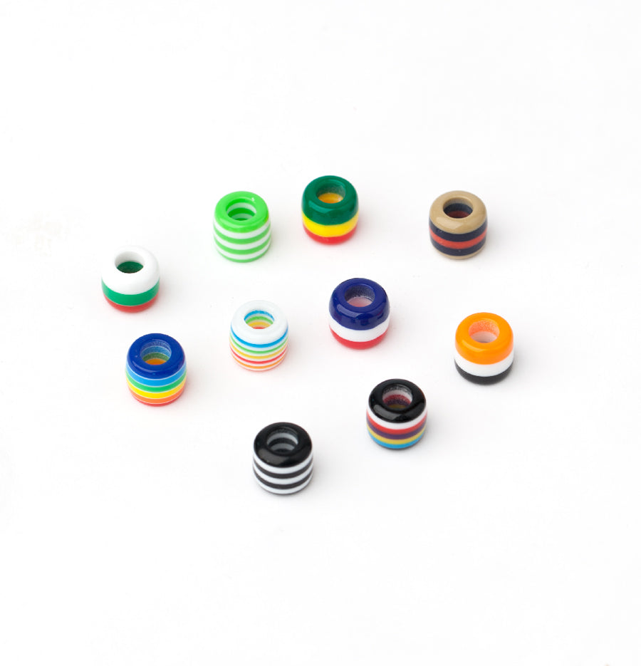 Hajgyöngy műanyag kicsi színes AFROline